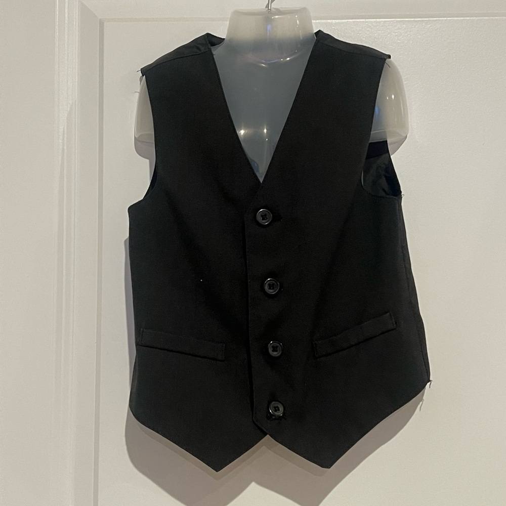 Van Heusen Black Kids Vest